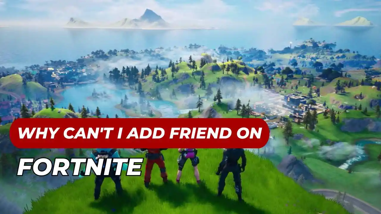 Why Can't I Add Friend on Fortnite